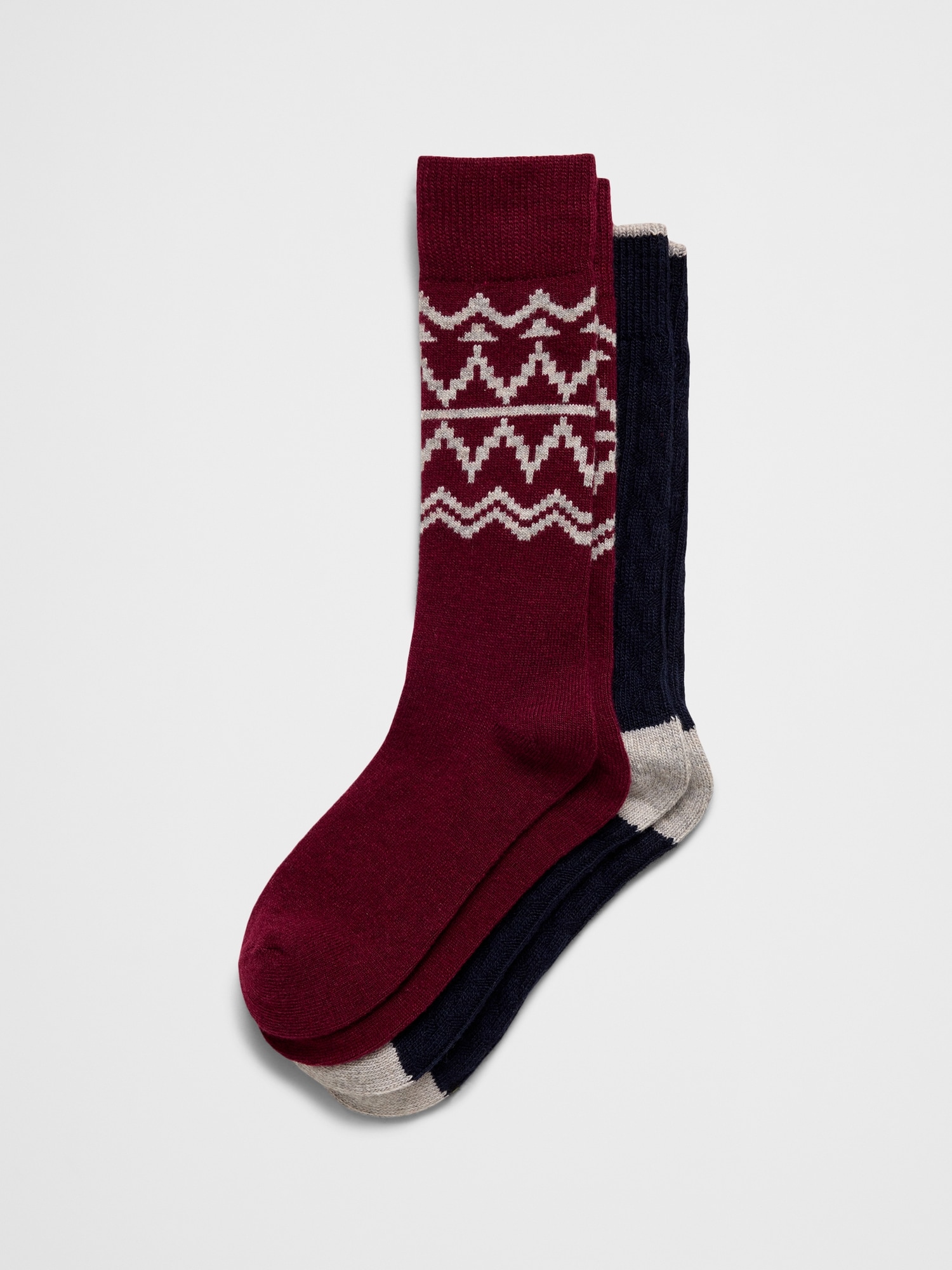 Image number 1 showing, Cozy Trouser Sock Gift Set (3 Pack)