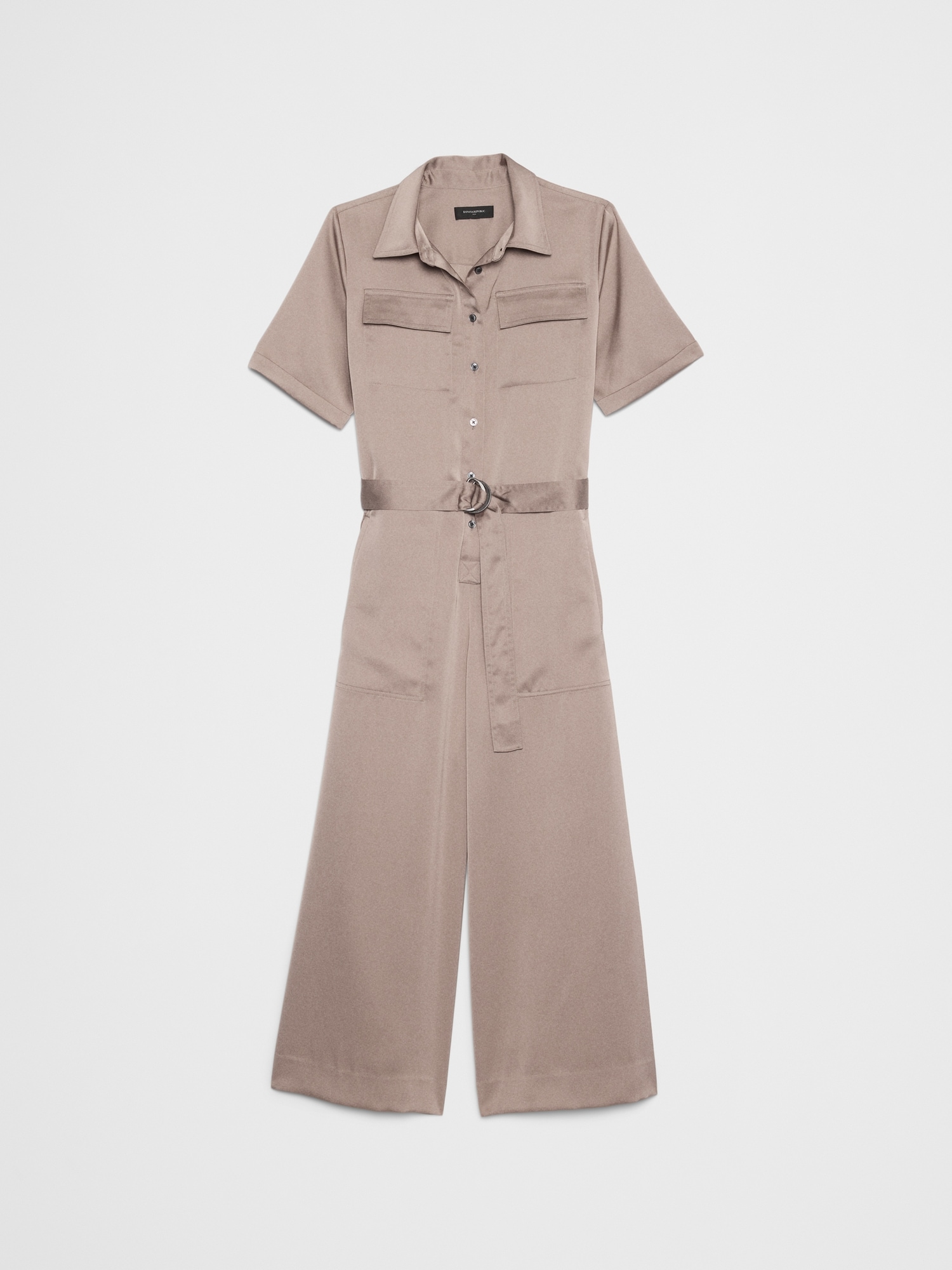 Image number 4 showing, Satin Utility Jumpsuit