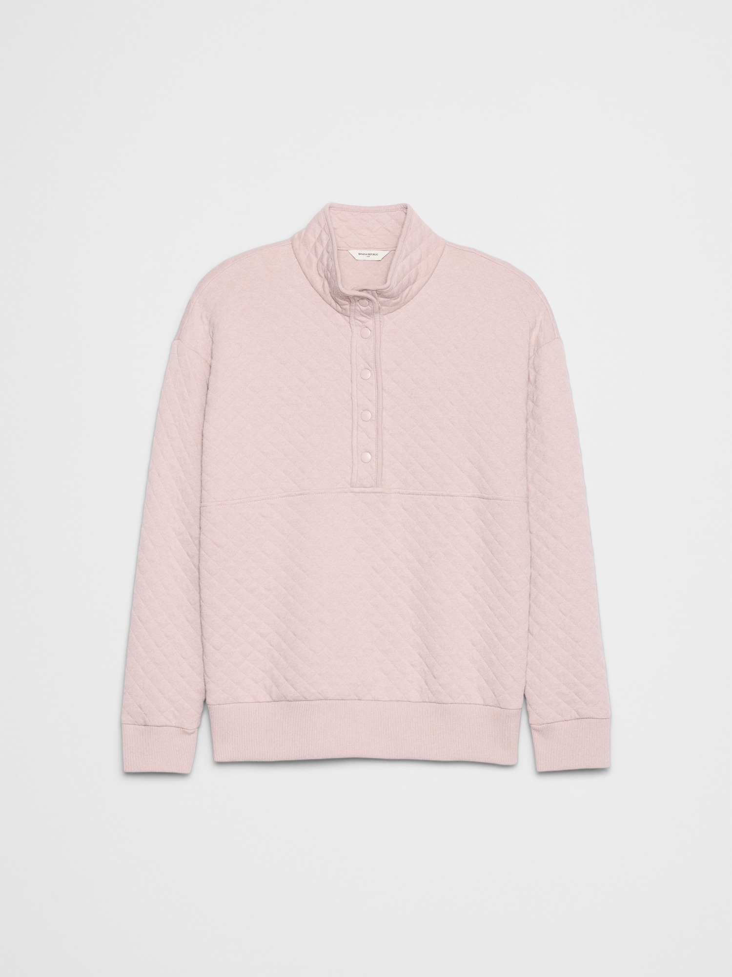 Image number 4 showing, Snap-Collar Quilted Sweatshirt