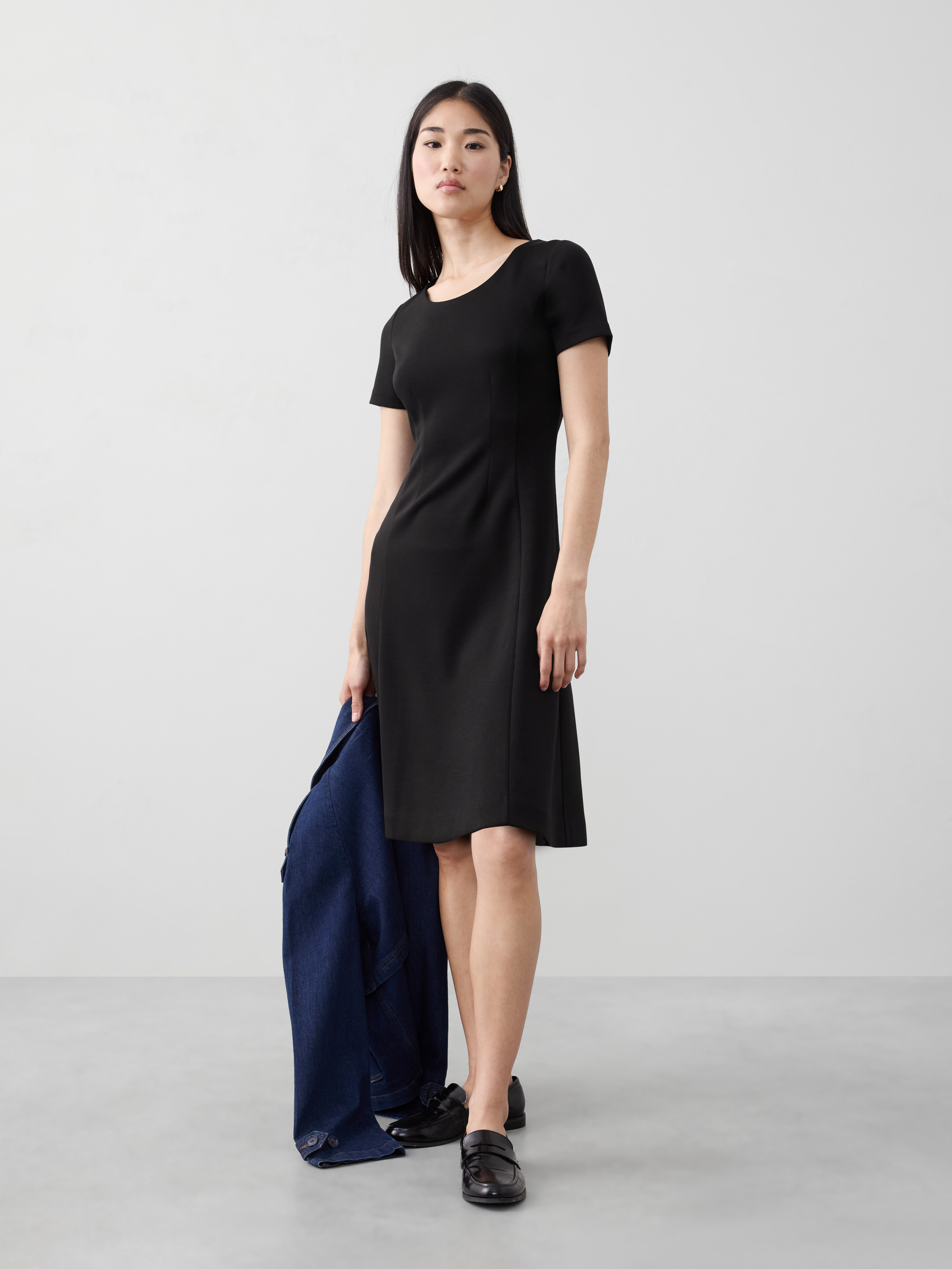 Soft Touch Knee-Length Dress