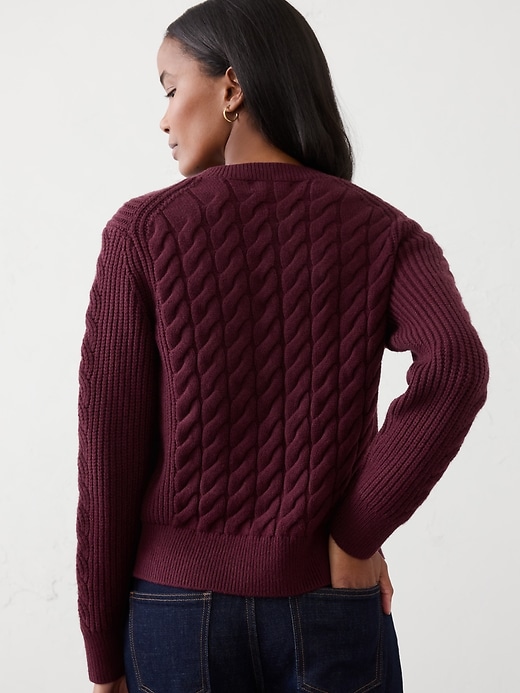 Cable Pullover Sweater