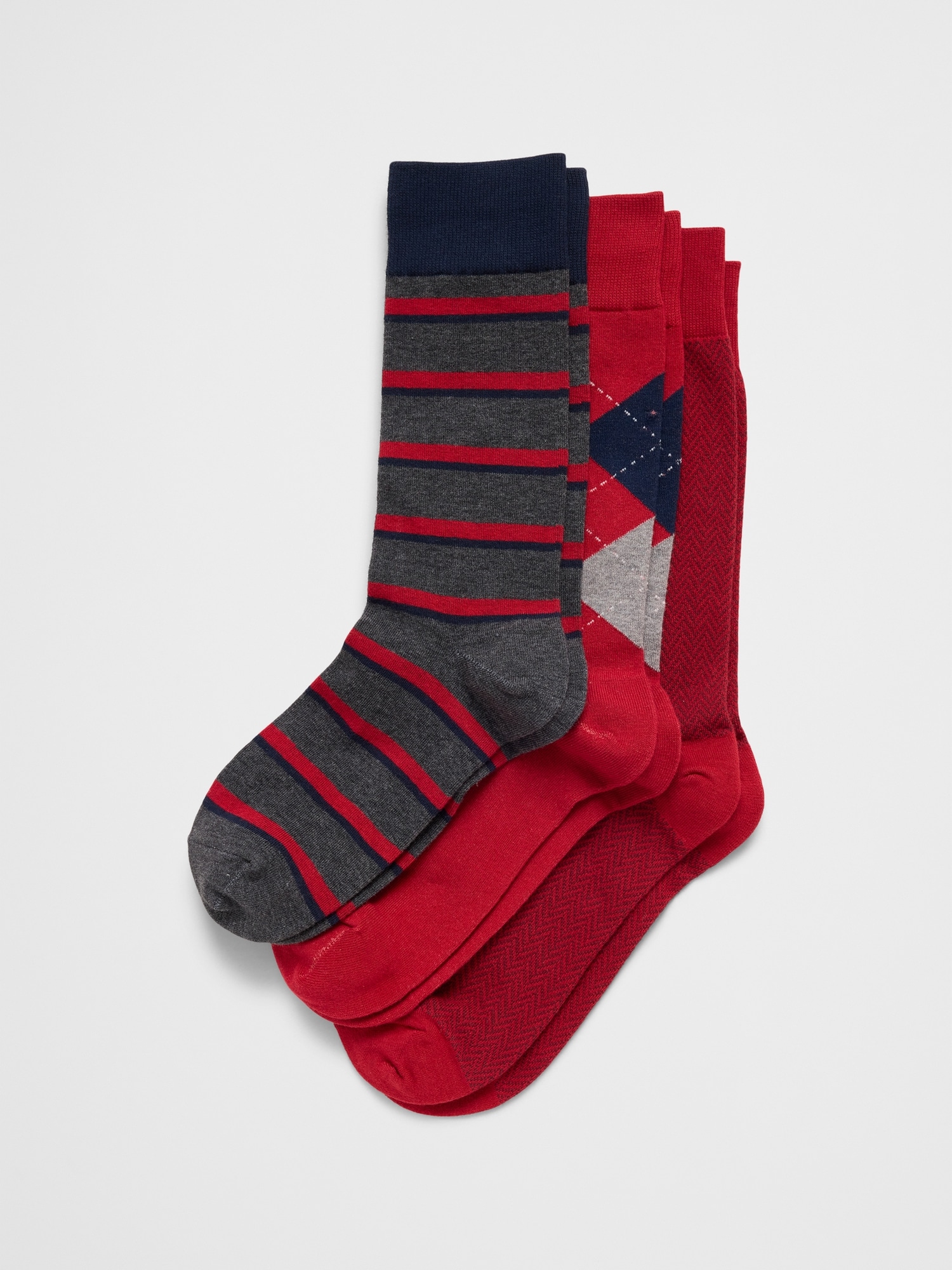 Image number 1 showing, Trouser Sock (3 Pack)
