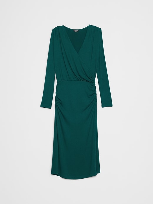 Soft Luxe Knit Wrap Midi Dress Soft Luxe Knit Wrap Midi Dress