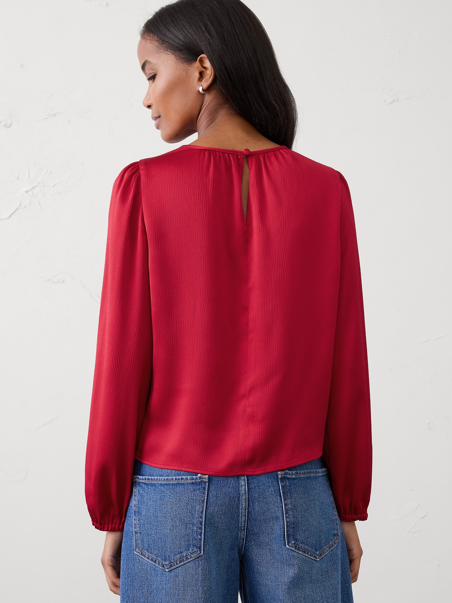Image number 2 showing, Volume-Sleeve Top