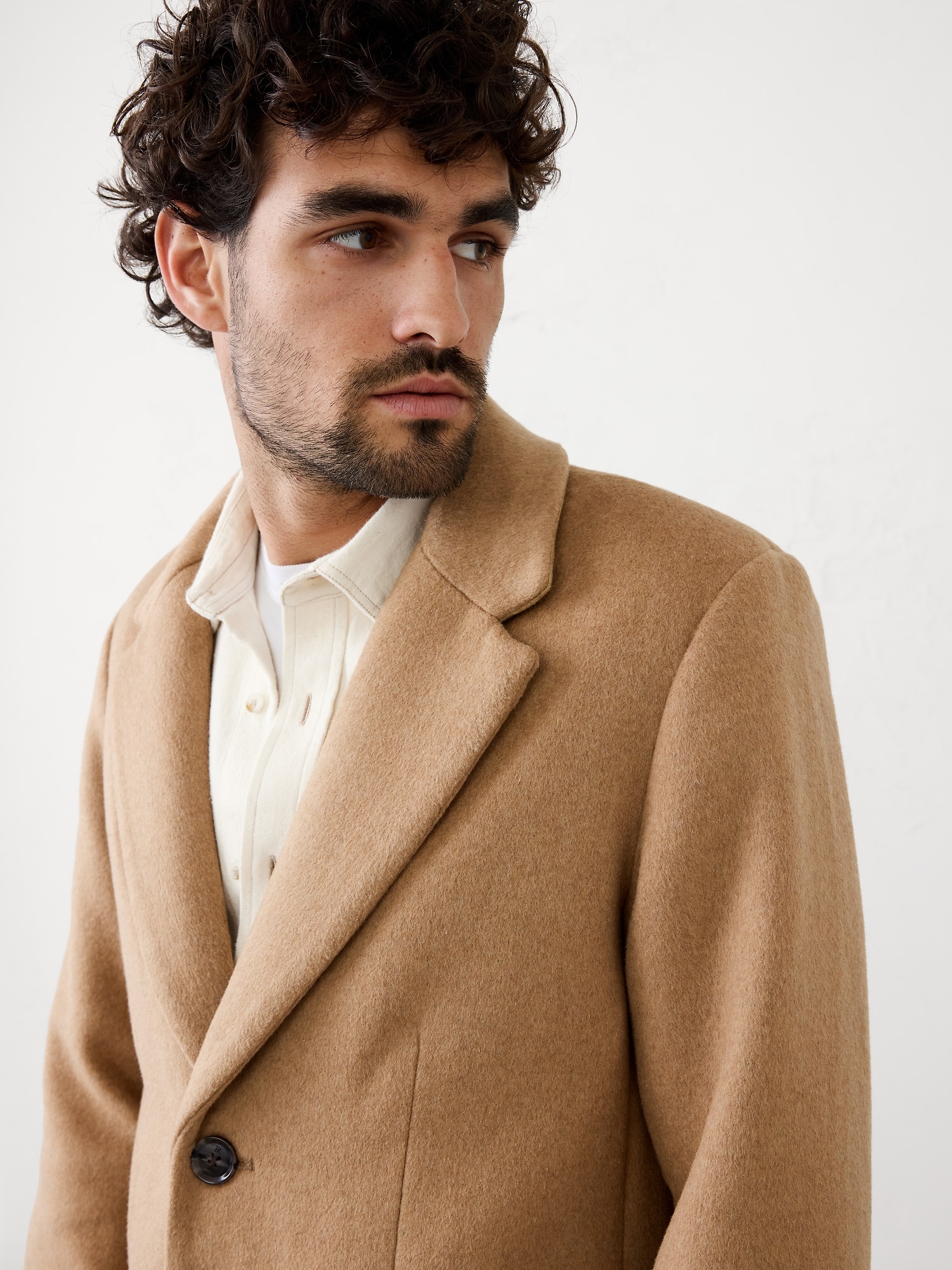 Image number 3 showing, Wool Topcoat