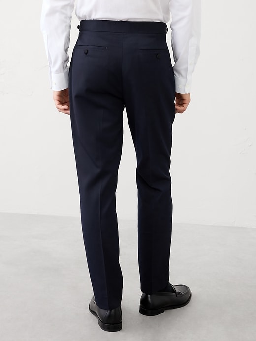 Tailored-Fit Luxe Tuxedo Suit Trouser