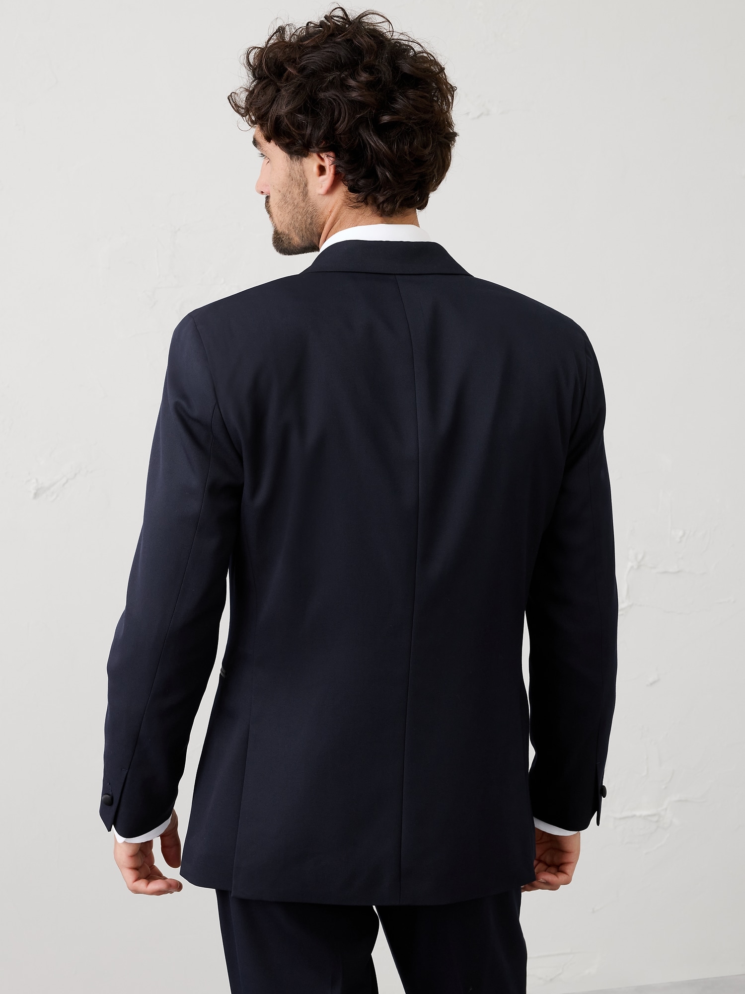 Image number 5 showing, Tailored-Fit Luxe Tuxedo Suit Jacket