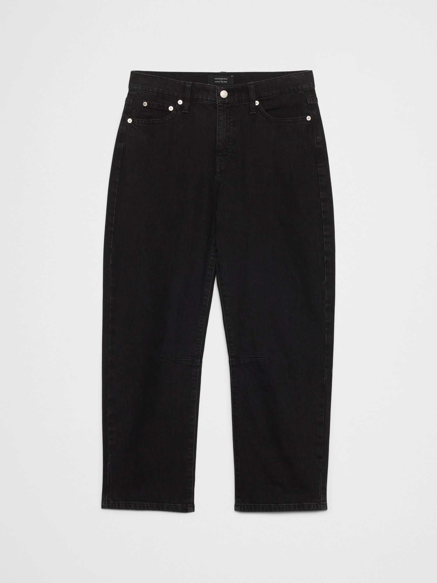 Image number 4 showing, Barrel Mid-Rise Jean