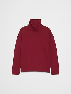 Ottoman Turtleneck Sweatshirt | Banana Republic Factory