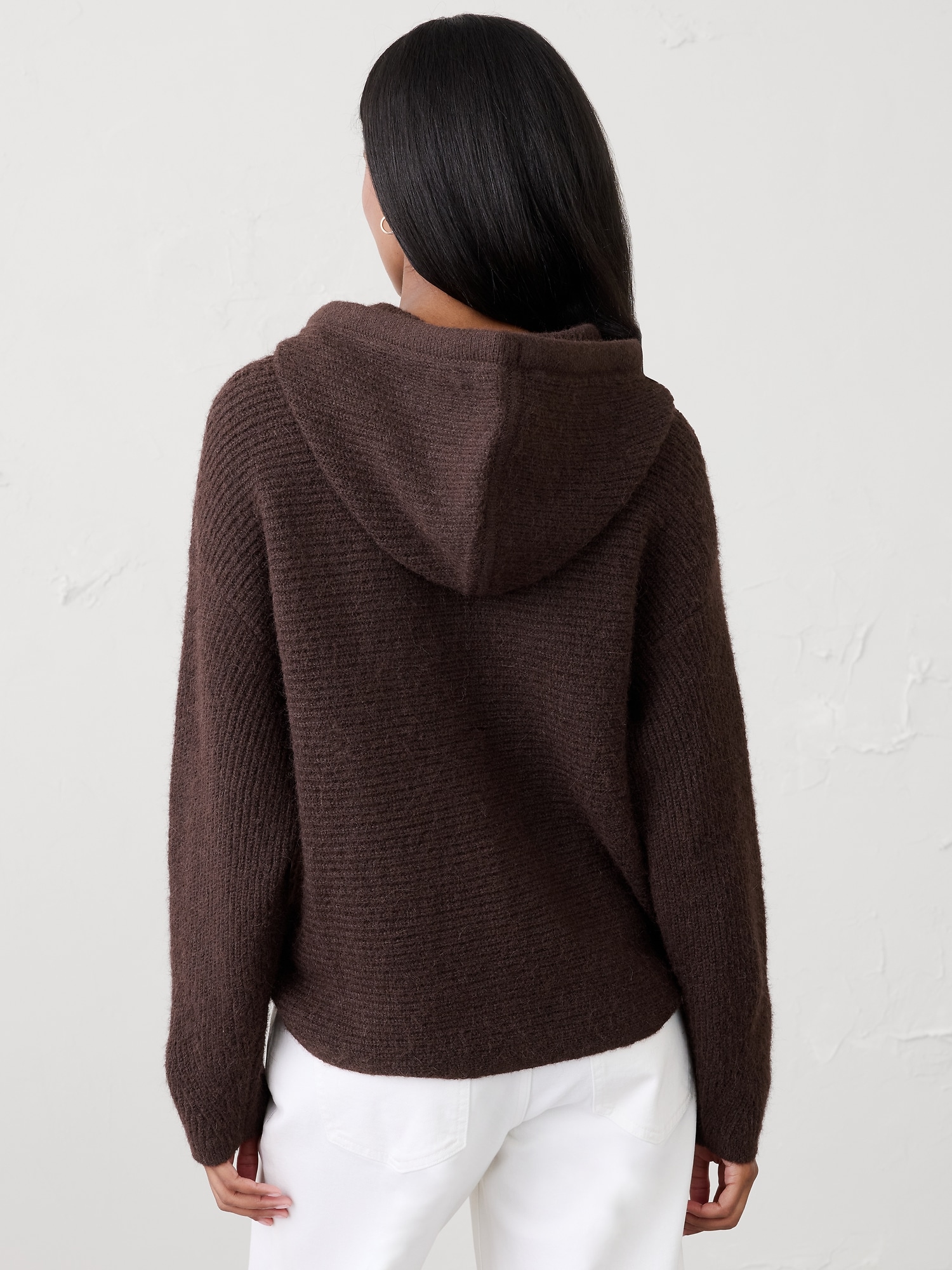 Image number 2 showing, Brushed Cozy Sweater Hoodie