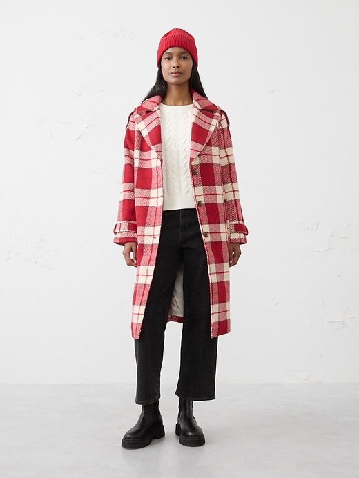 Plaid Coat | Banana Republic Factory