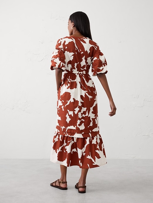 Tiered Midi Dress