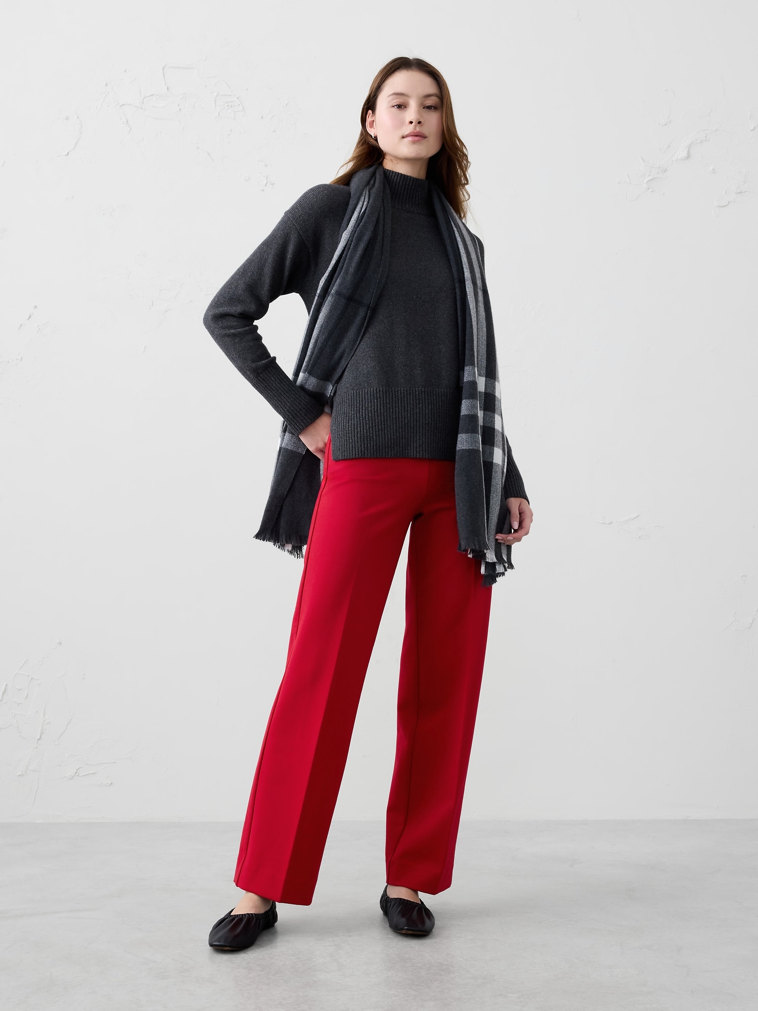 Image number 3 showing, Straight Ponte Pull-On Pant