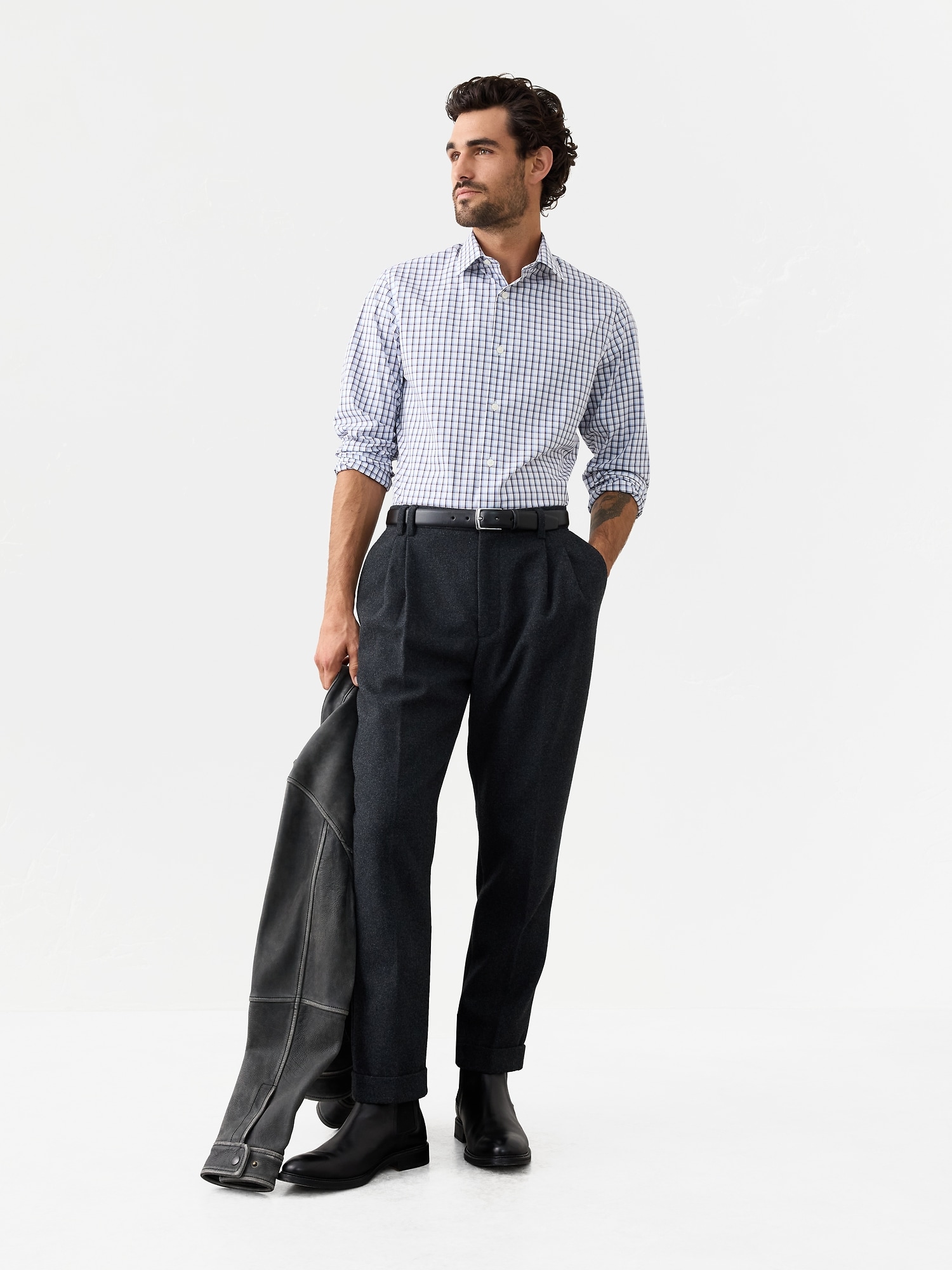 Image number 6 showing, Athletic-Fit Dress Shirt