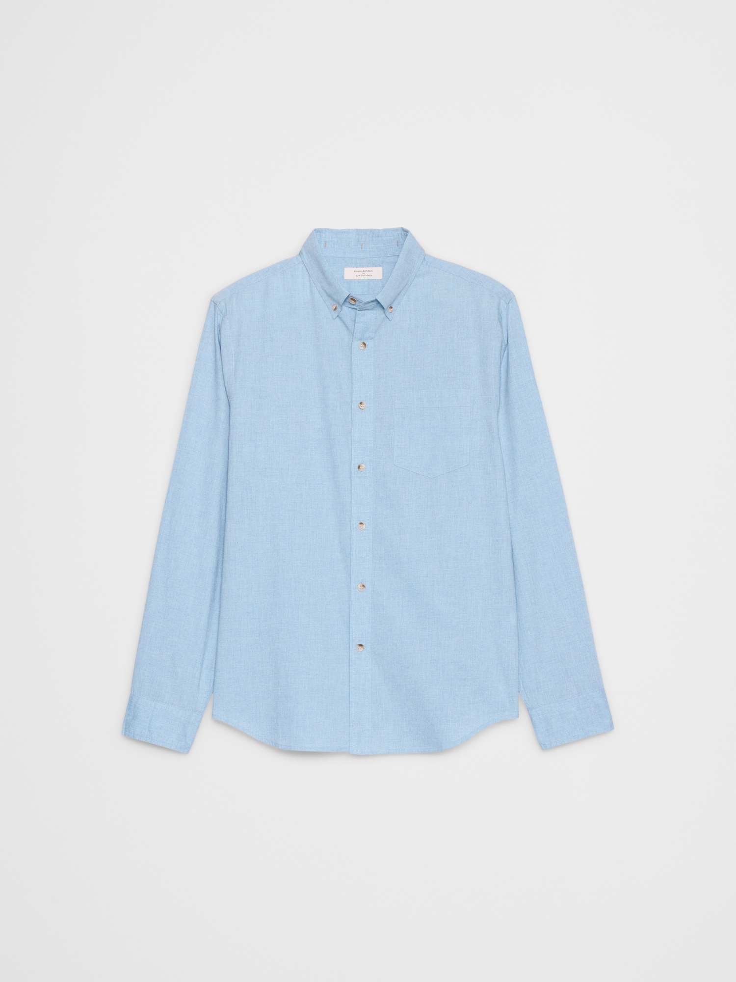 Image number 4 showing, Slim-Fit Softwash Cotton Shirt