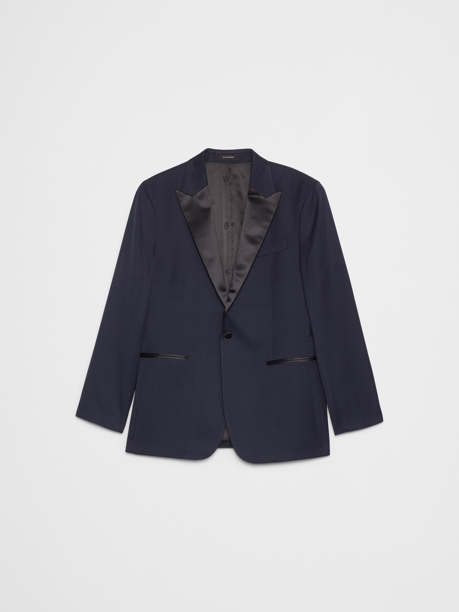 Image number 7 showing, Tailored-Fit Luxe Tuxedo Suit Jacket