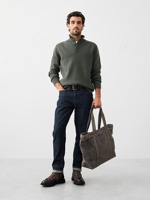 Fisherman Quarter-Zip Sweater