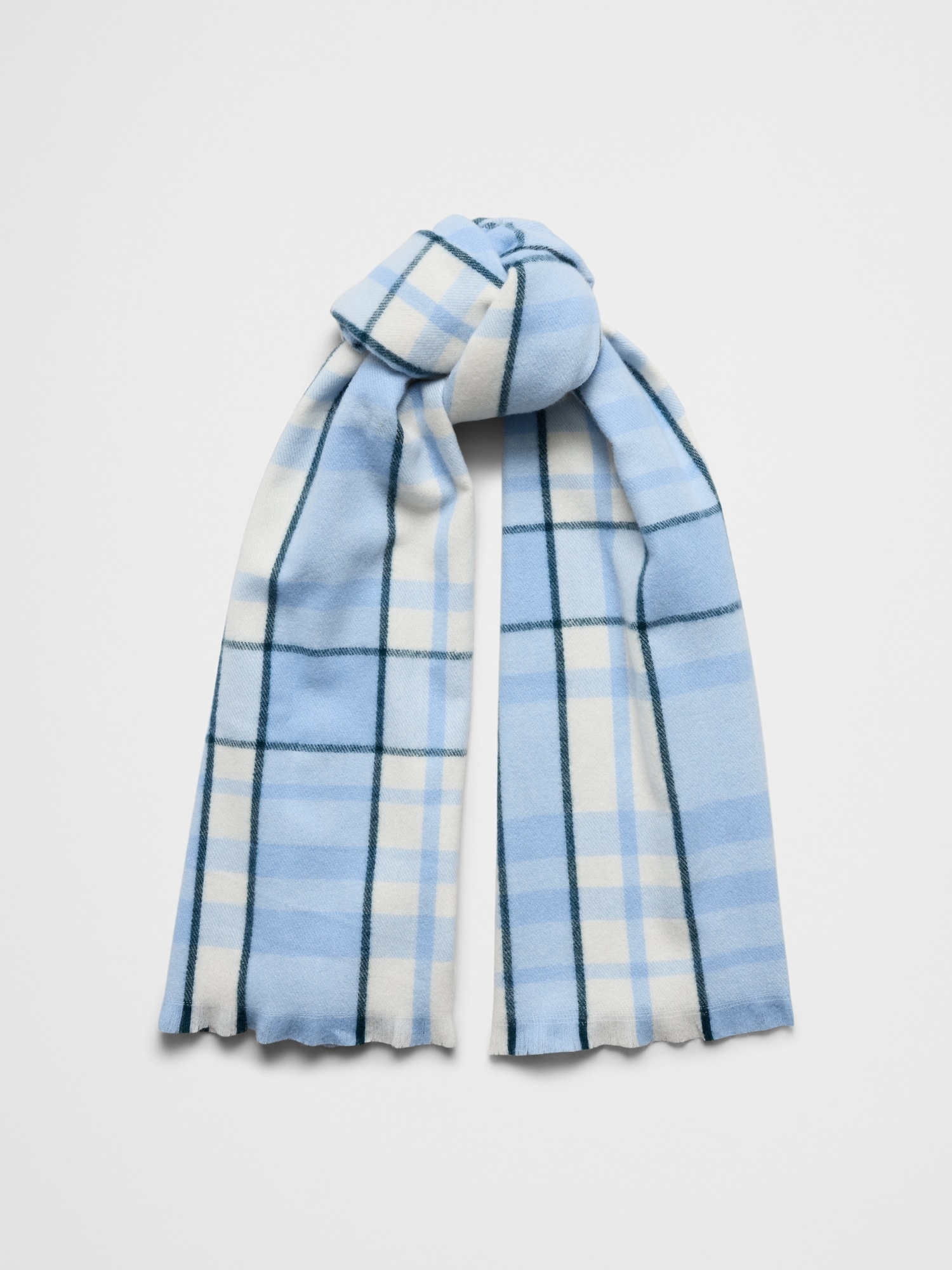 Cozy Scarf - Natural Blue