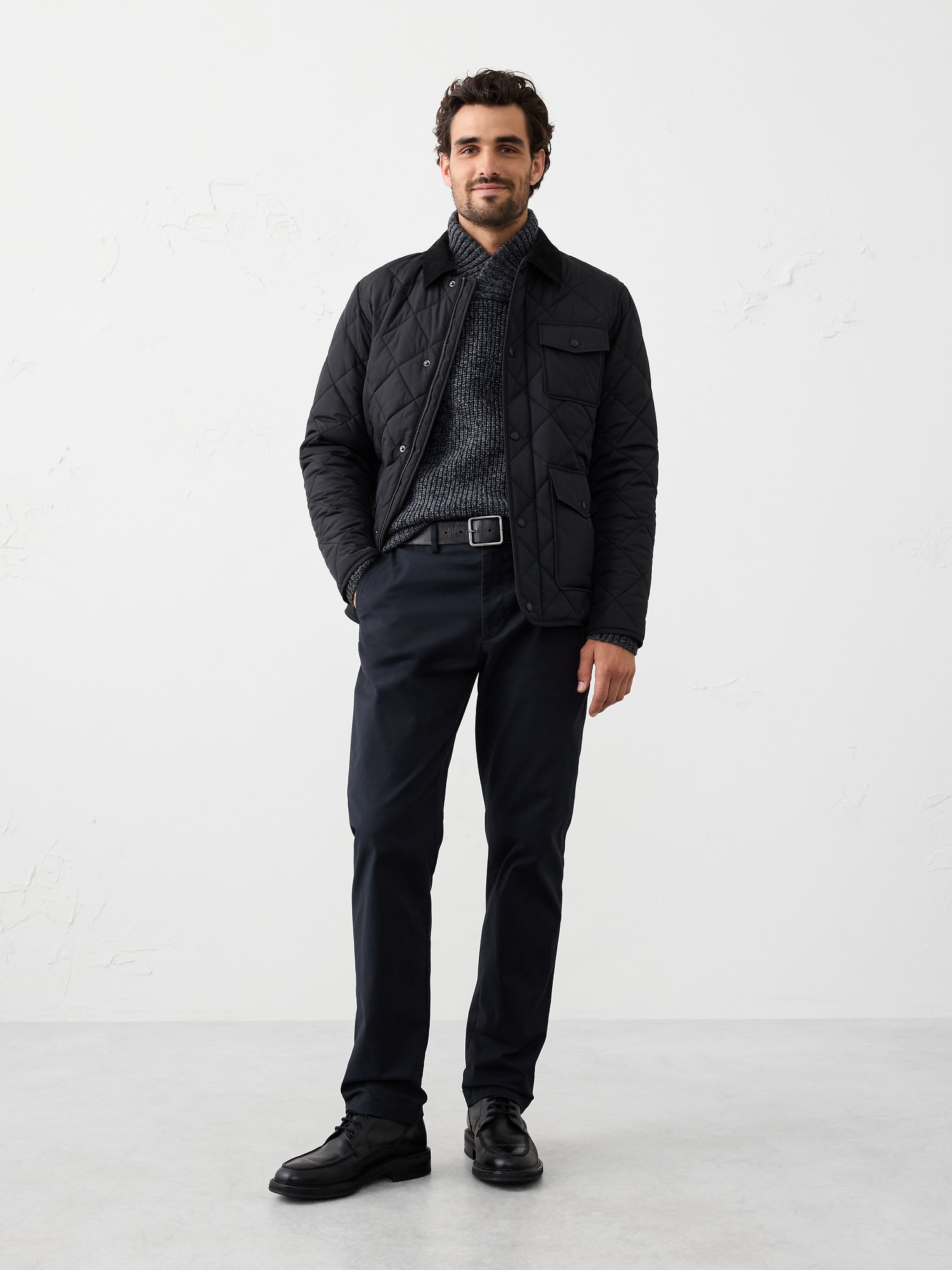 Image number 3 showing, Marled Wrap-Neck Sweater