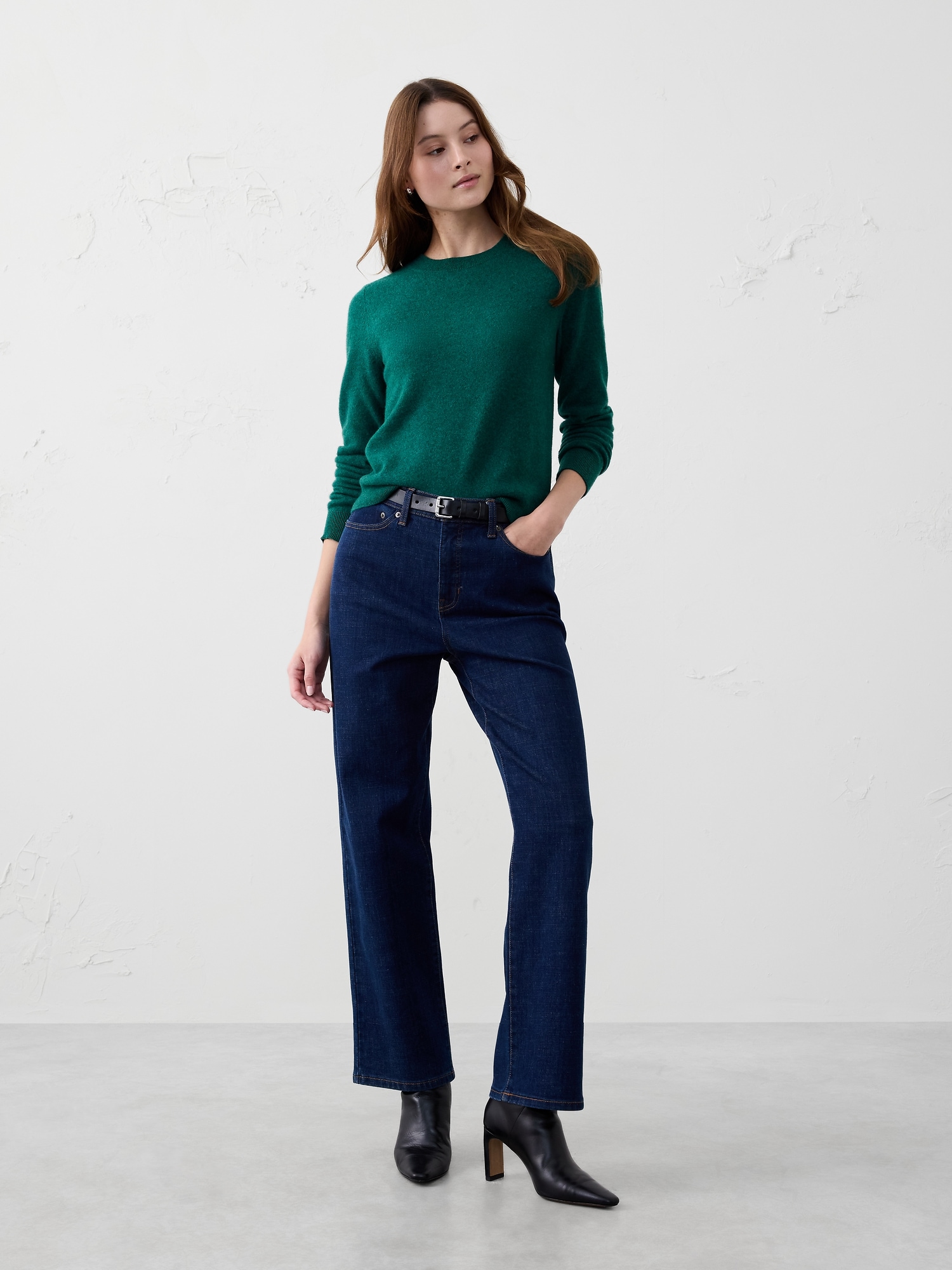 Merino-Cashmere Blend Sweater