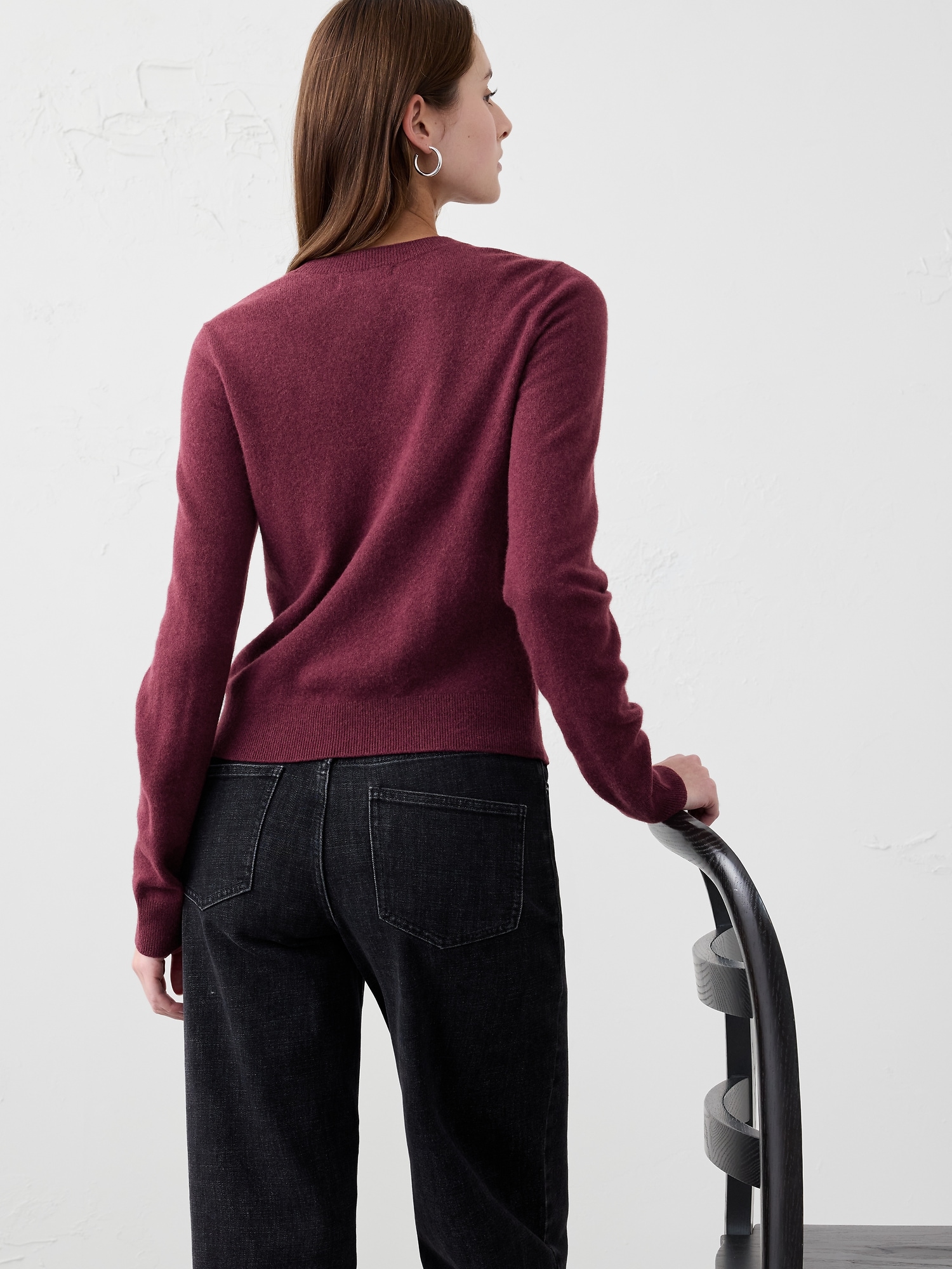 Image number 2 showing, Merino-Cashmere Blend Sweater