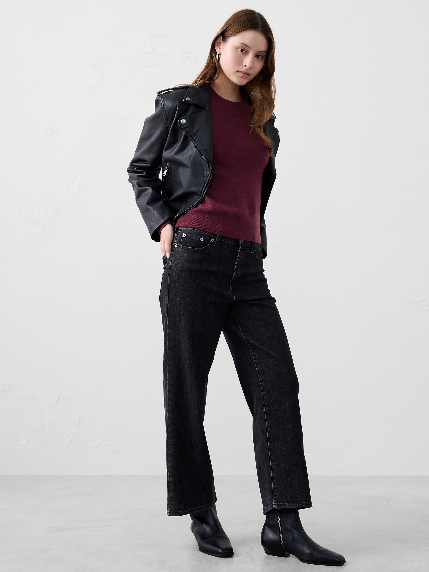 Image number 3 showing, Merino-Cashmere Blend Sweater