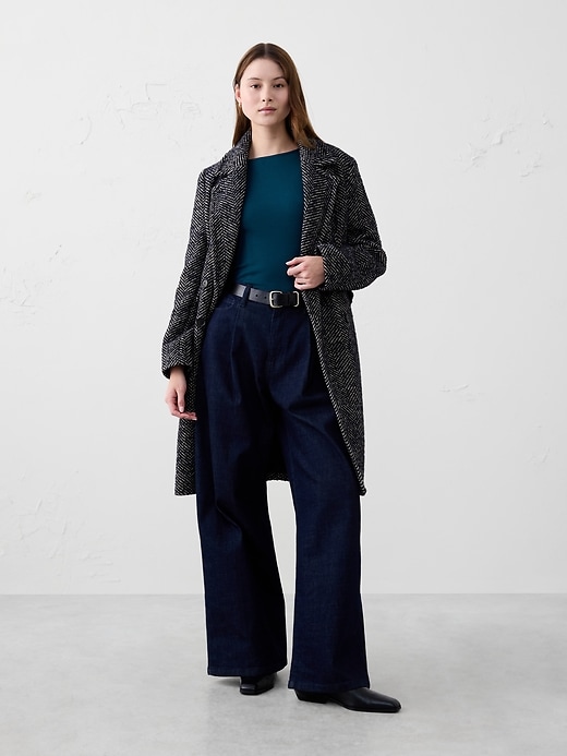 Soft Touch Seamed Top | Banana Republic Factory