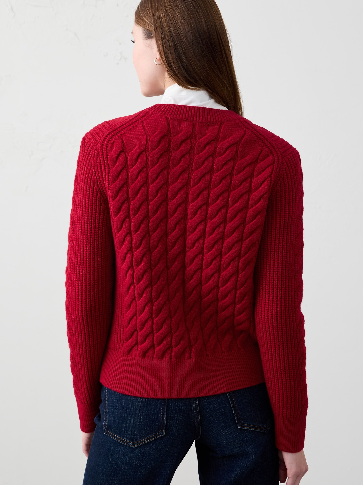 Image number 4 showing, Cable Pullover Sweater