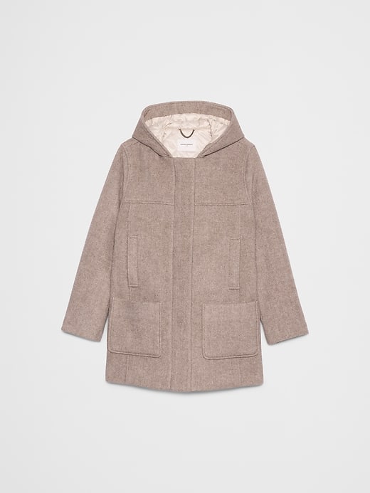 Melton Hooded Jacket | Banana Republic Factory