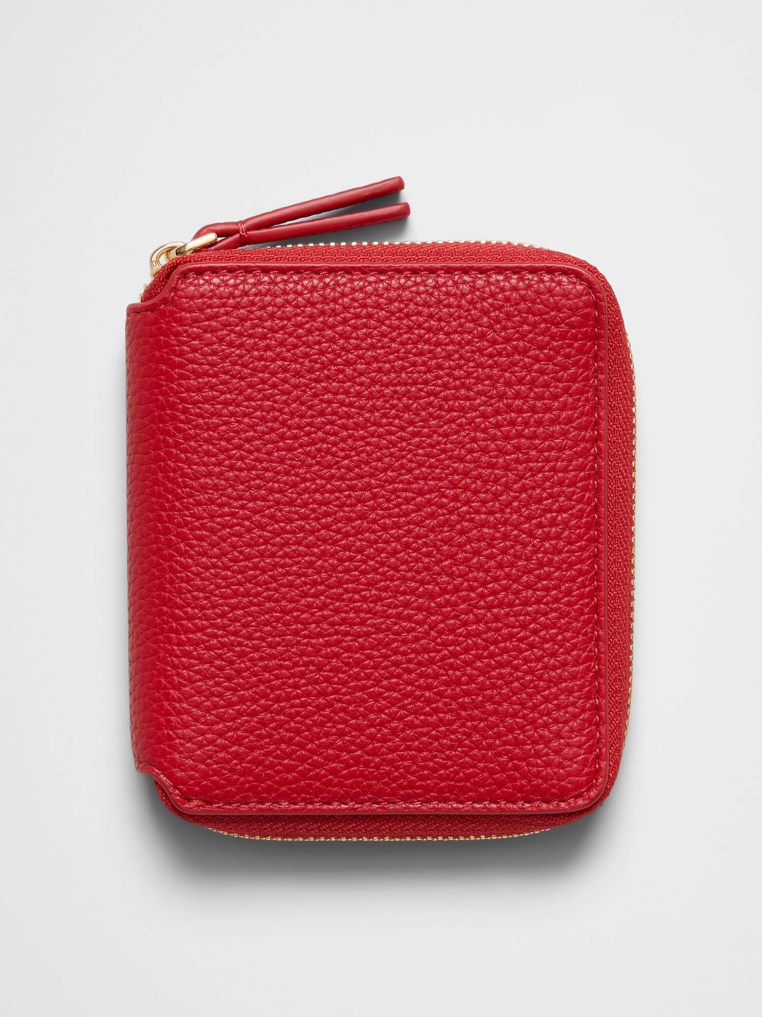 Vegan Leather Zip Wallet