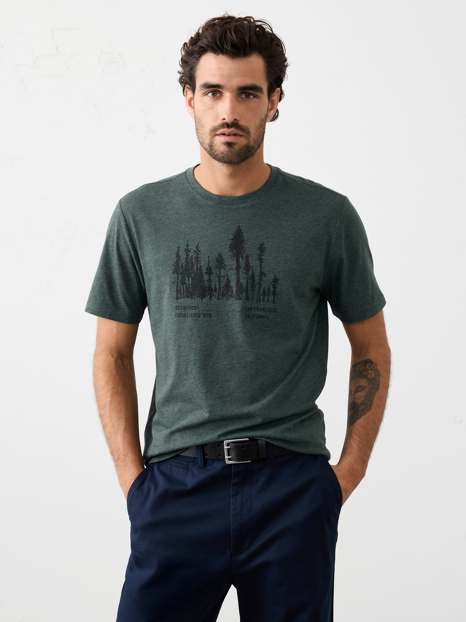 Graphic T-Shirt - Moonlight Forest