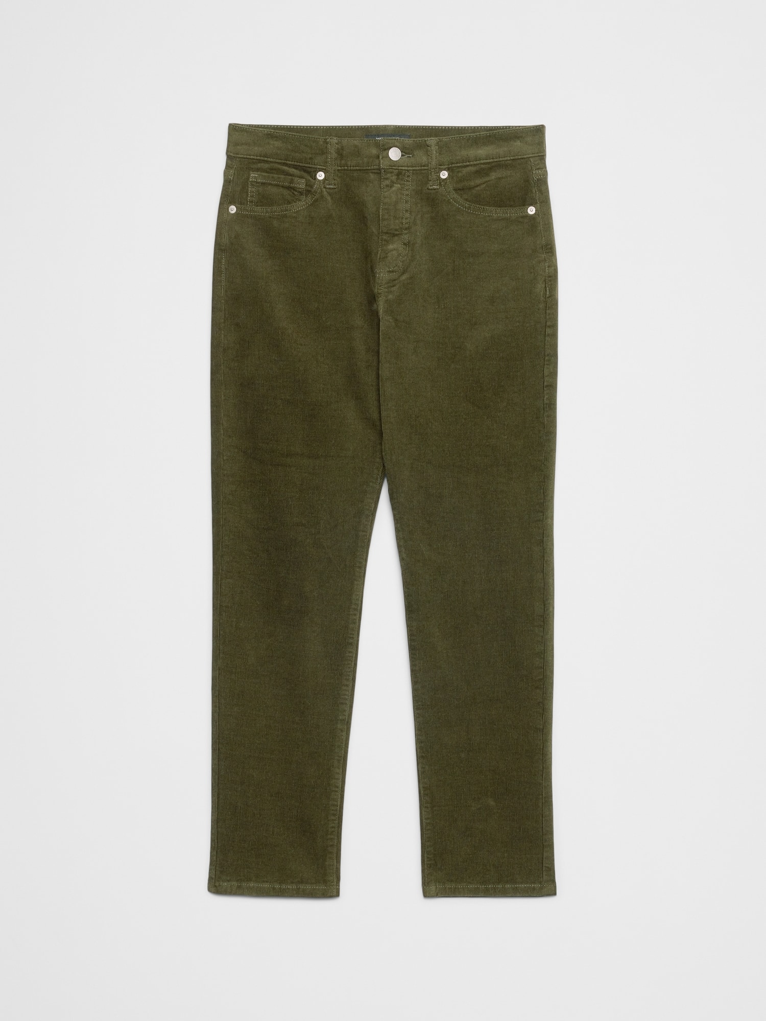 Image number 4 showing, Slim High-Rise Corduroy Pant