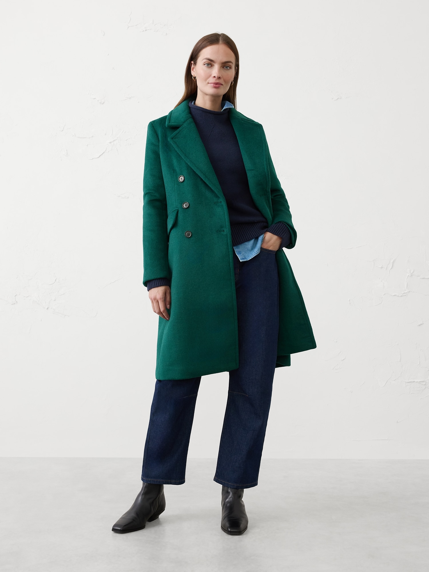 Timeless Topcoat - Sapphire Green