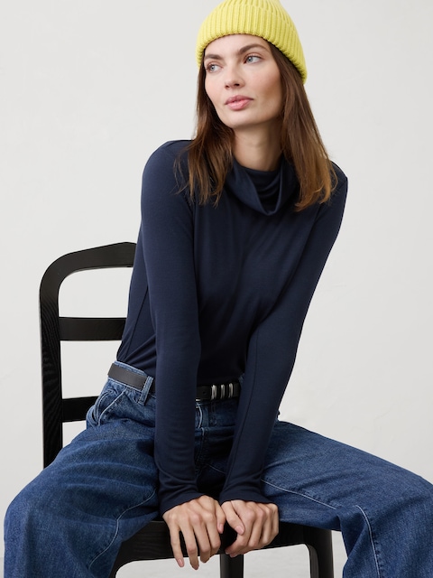 Soft Luxe Turtleneck Top