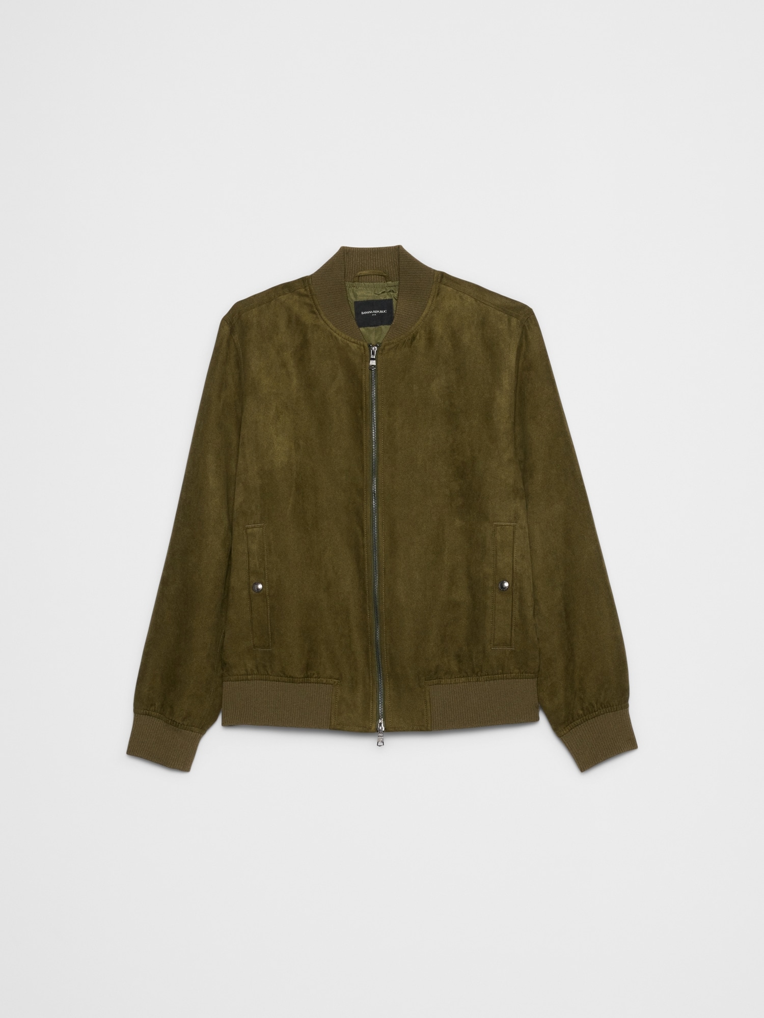 Image number 7 showing, Vegan Suede Bomber