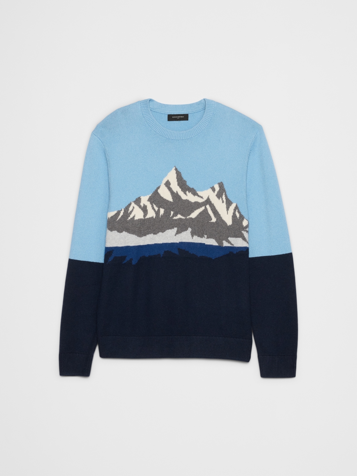 Image number 4 showing, Graphic Colorblock Sweater