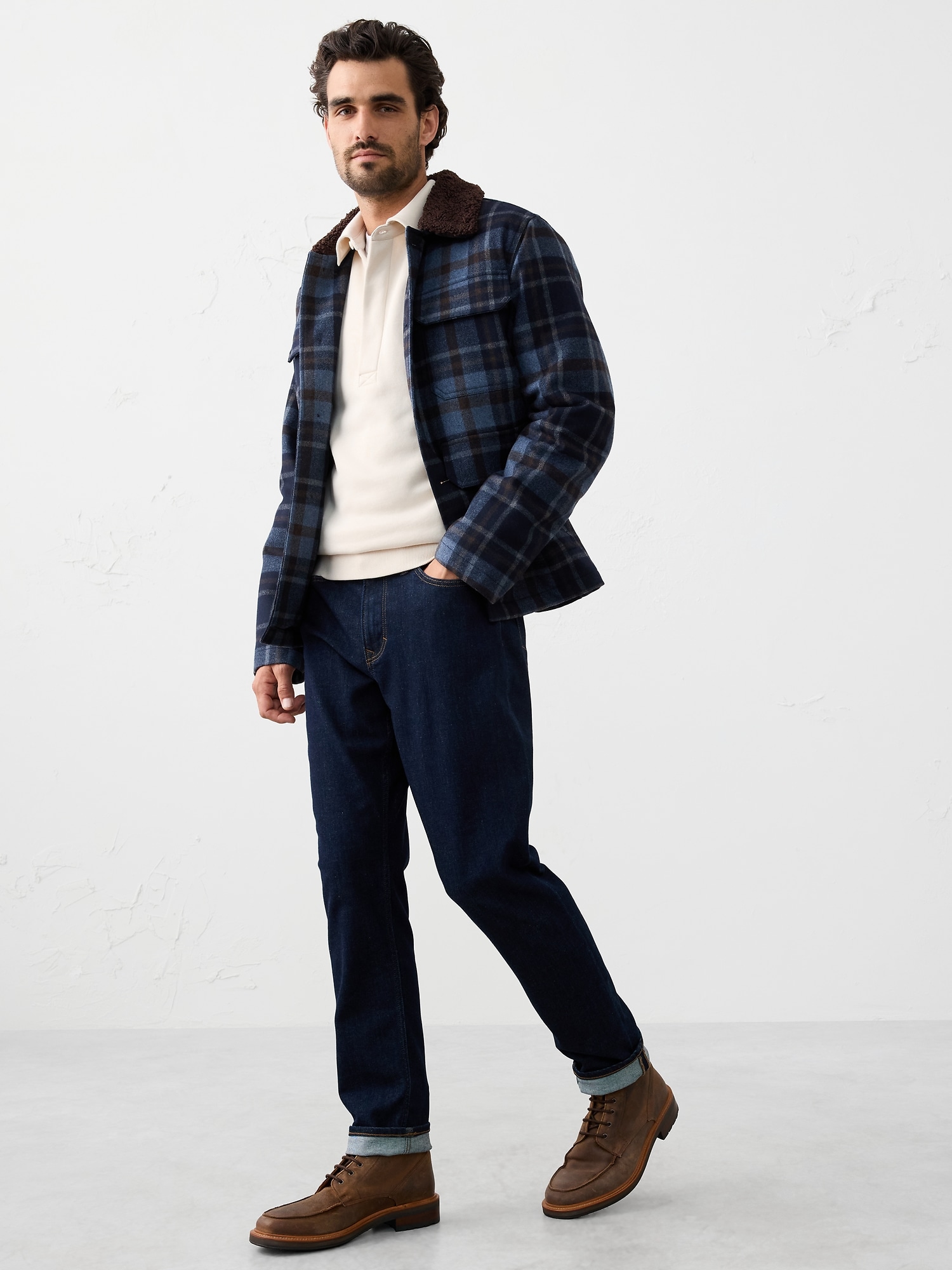 Image number 3 showing, Fleece Polo