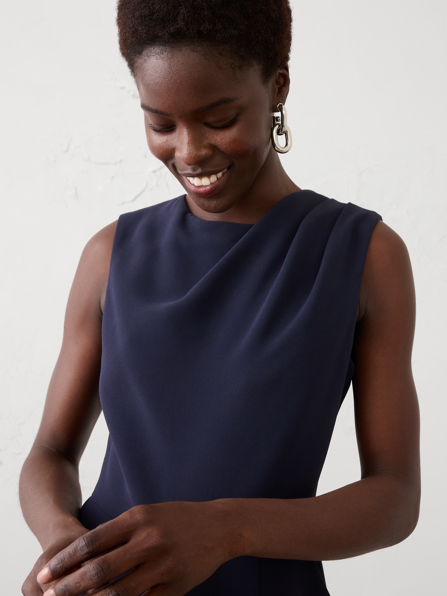 Image number 6 showing, Cowl-Neck Jumpsuit