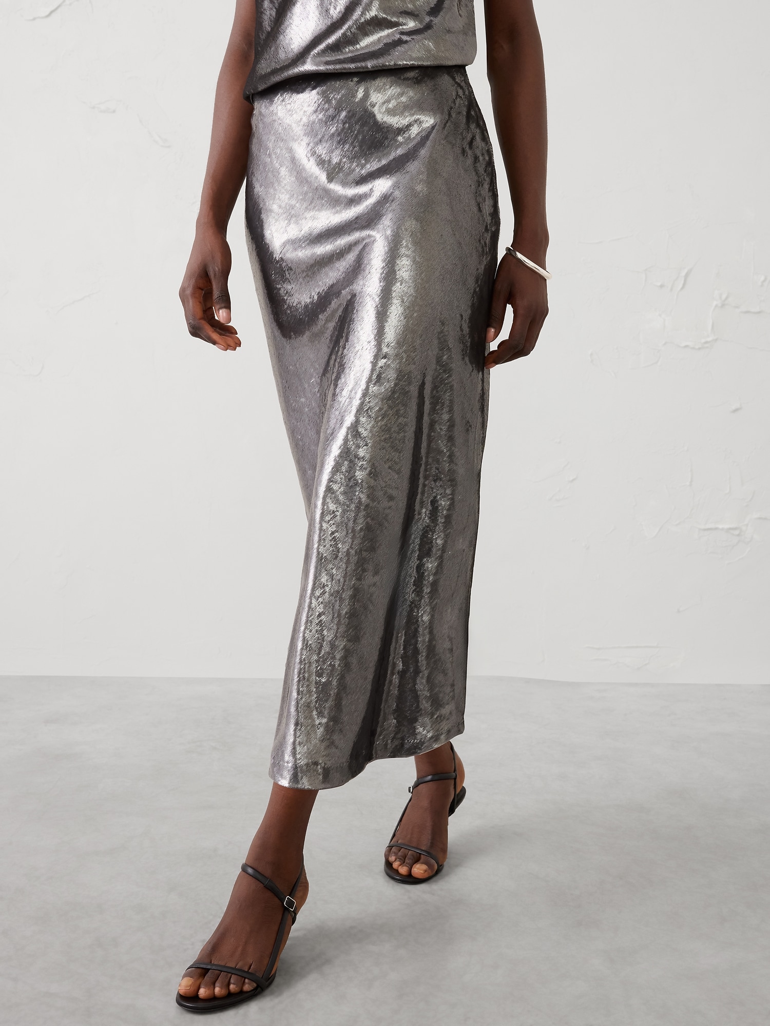Image number 6 showing, Sequin Midi Skirt