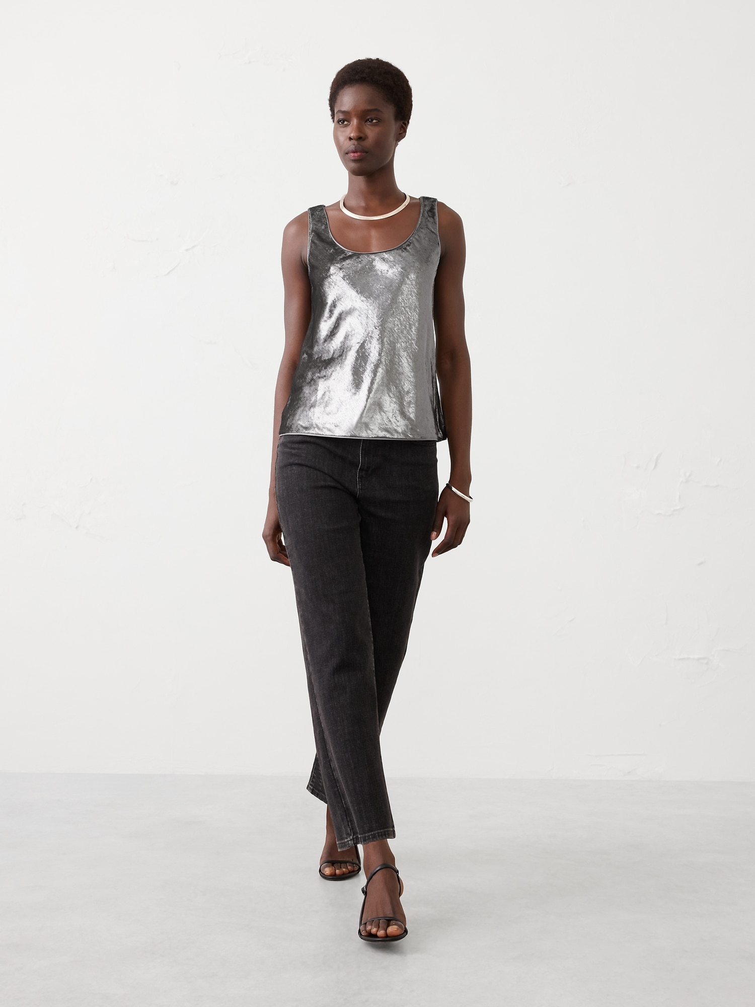 Image number 3 showing, Velvet Shimmer Tank