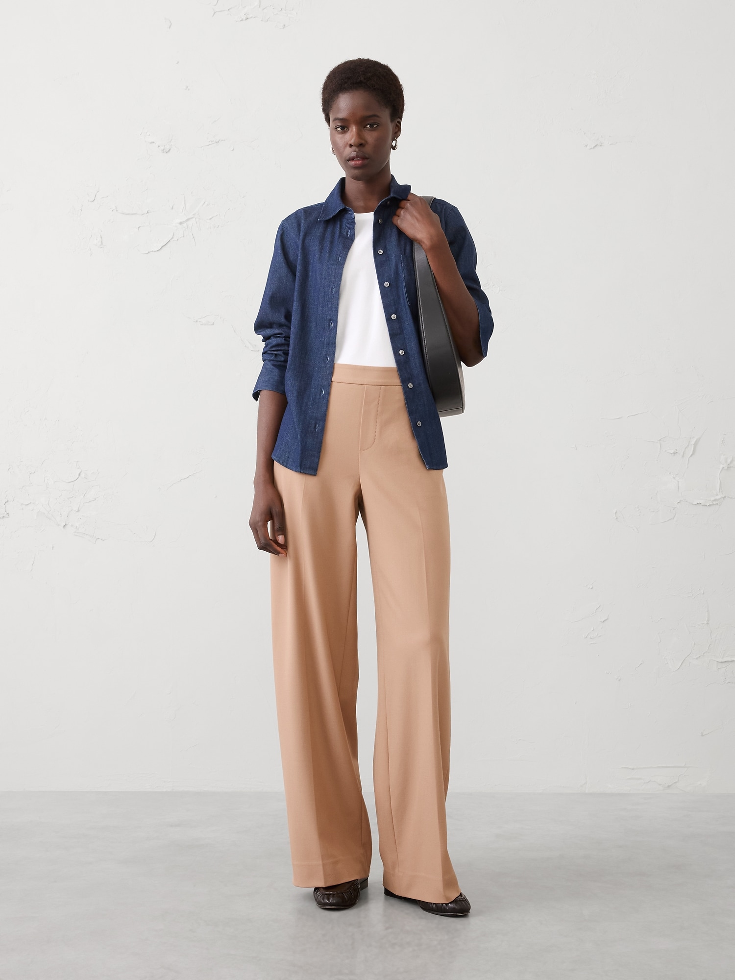 Hayden Wide-Leg Pant - Afternoon Latte