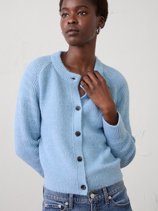 Brushed Cardigan Sweater