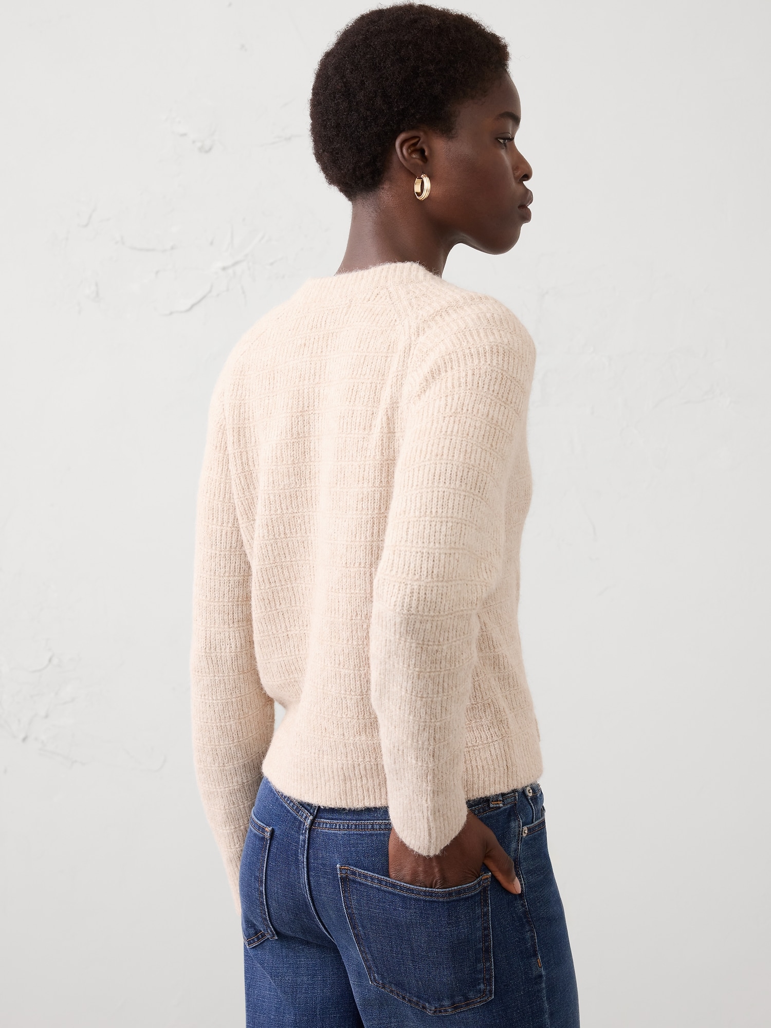Image number 5 showing, Brushed Cardigan Sweater