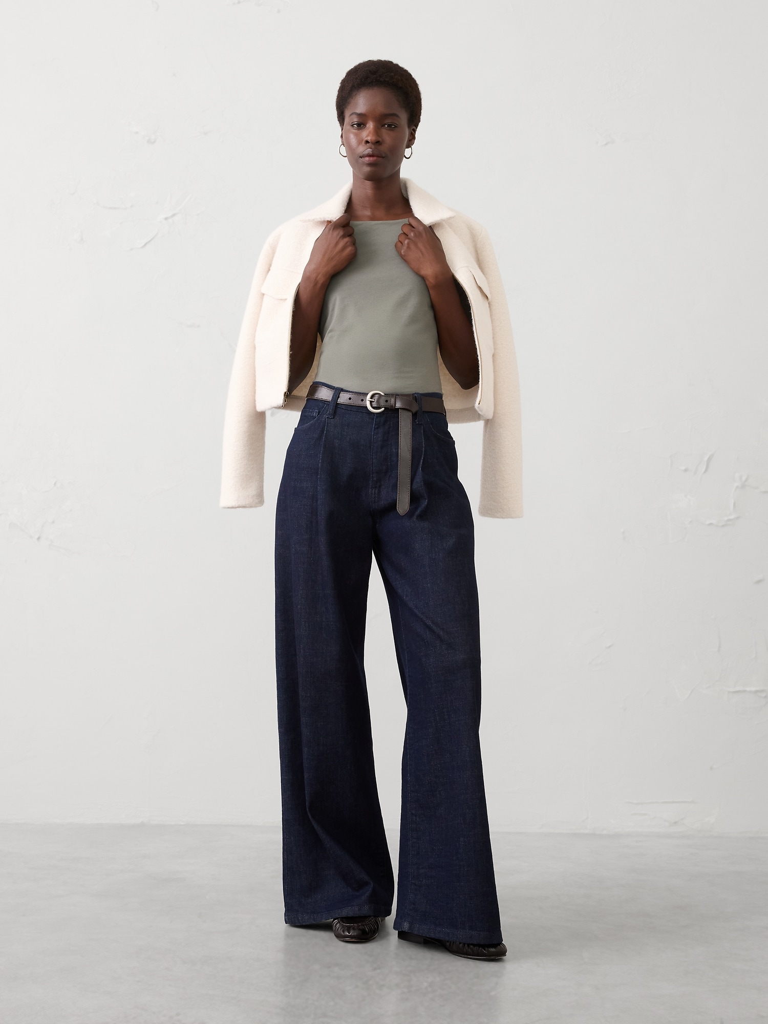 Image number 3 showing, Soft Stretch Elbow-Sleeve Top