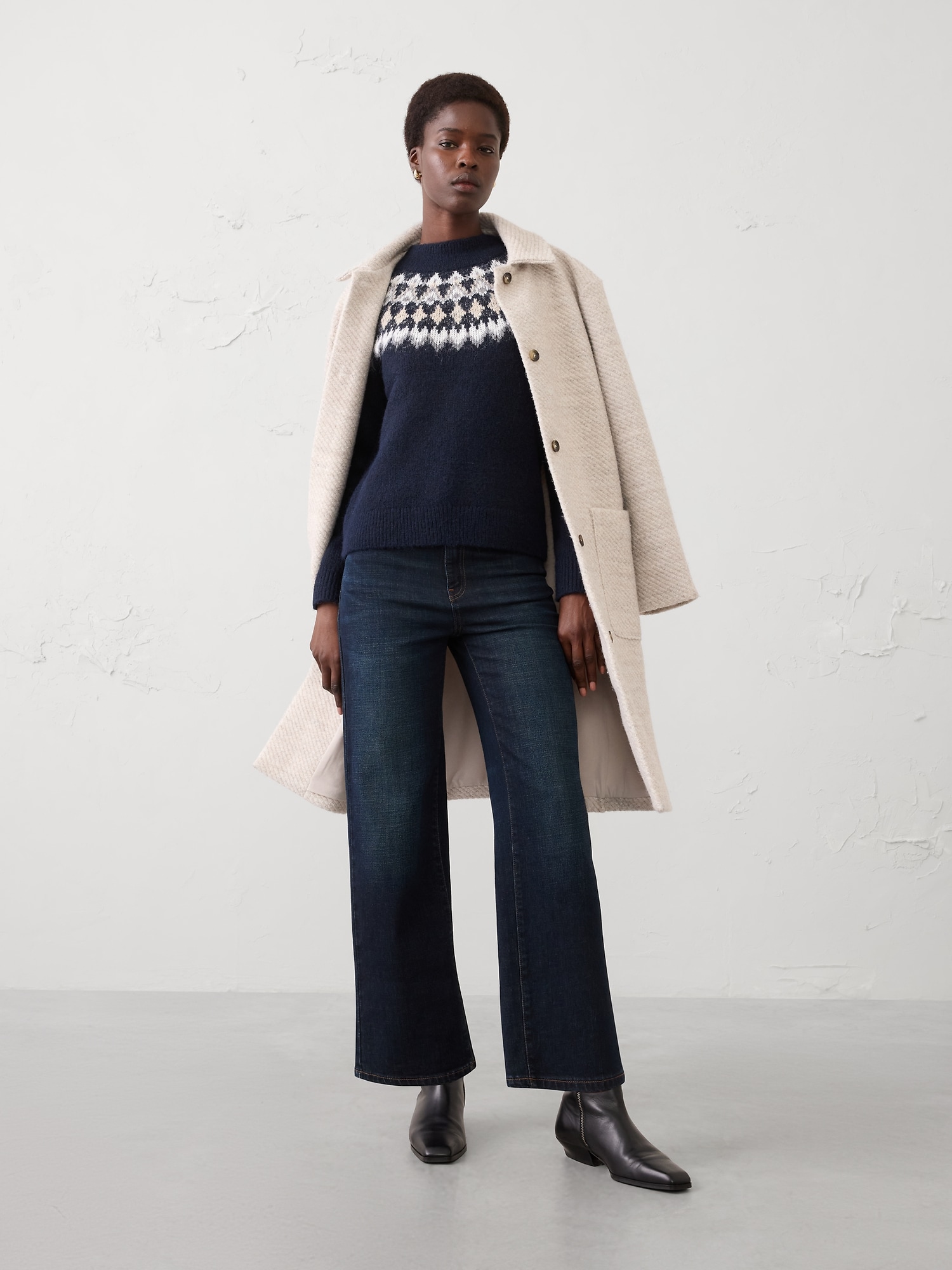 Image number 1 showing, Brushed Pullover Sweater