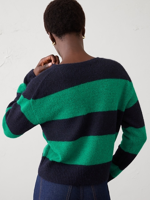 Henley Brushed Pullover Sweater