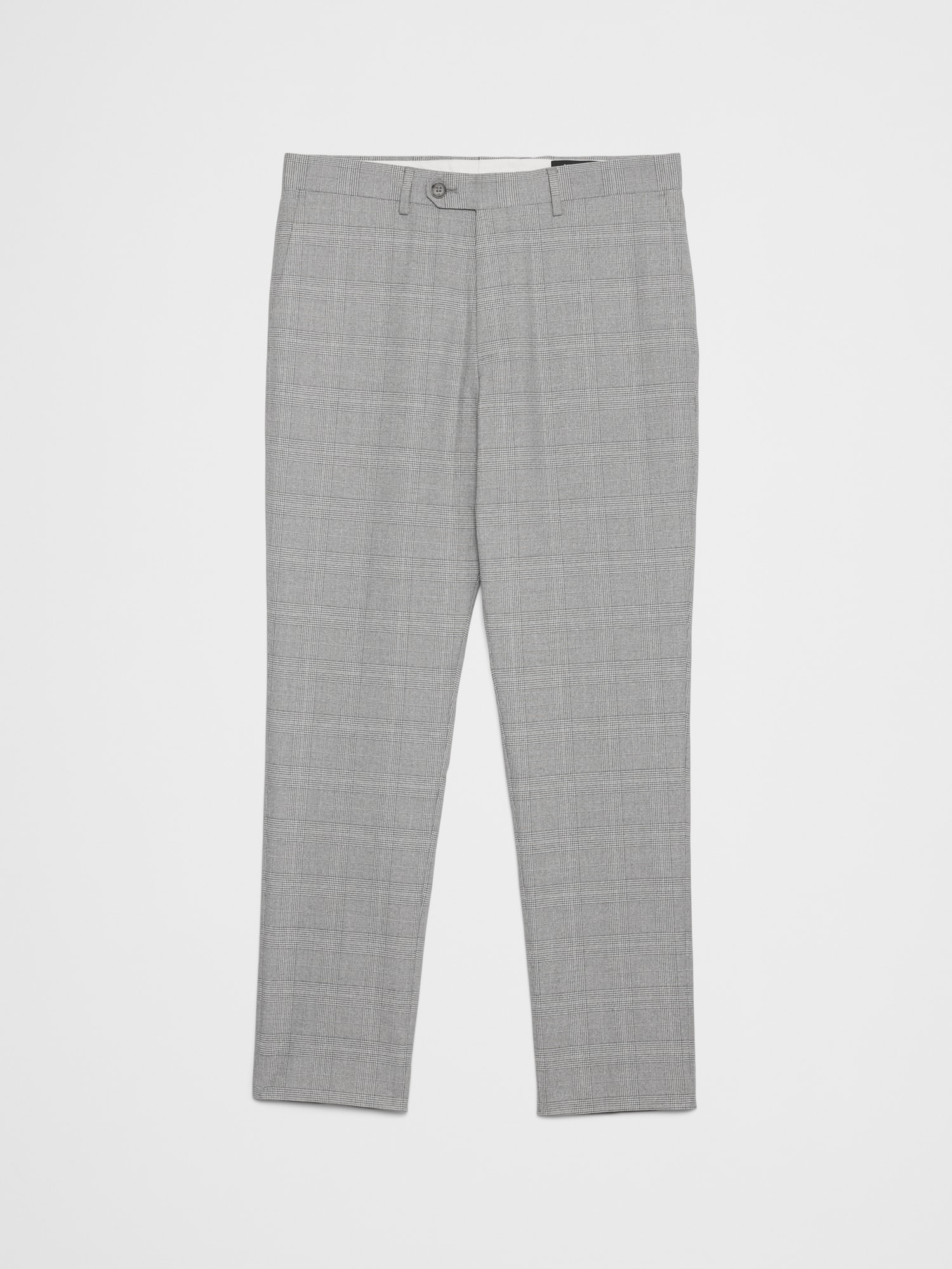 Image number 4 showing, Tailored-Fit Glen Plaid Suit Trouser