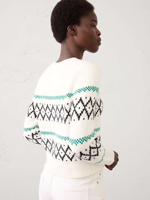 Fair Isle Pullover Sweater