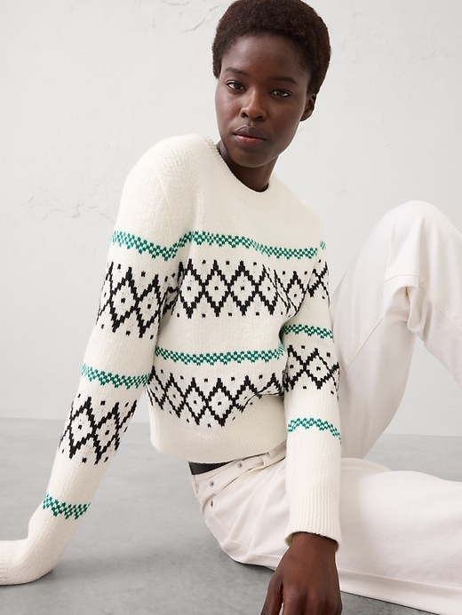 Fair Isle Pullover Sweater
