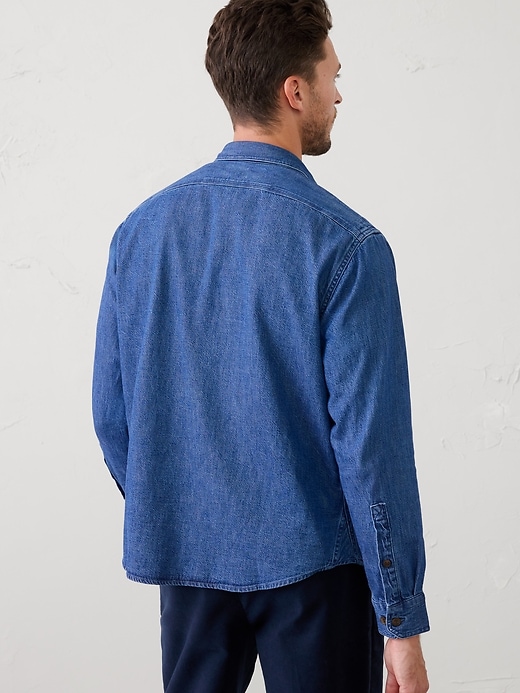 Standard-Fit Heritage Denim Shirt